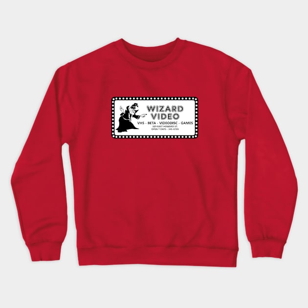 Wizard Video (new) Crewneck Sweatshirt by GloopTrekker